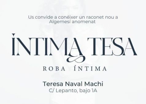 Teguia Valencia-Intima tesa-Algemesí